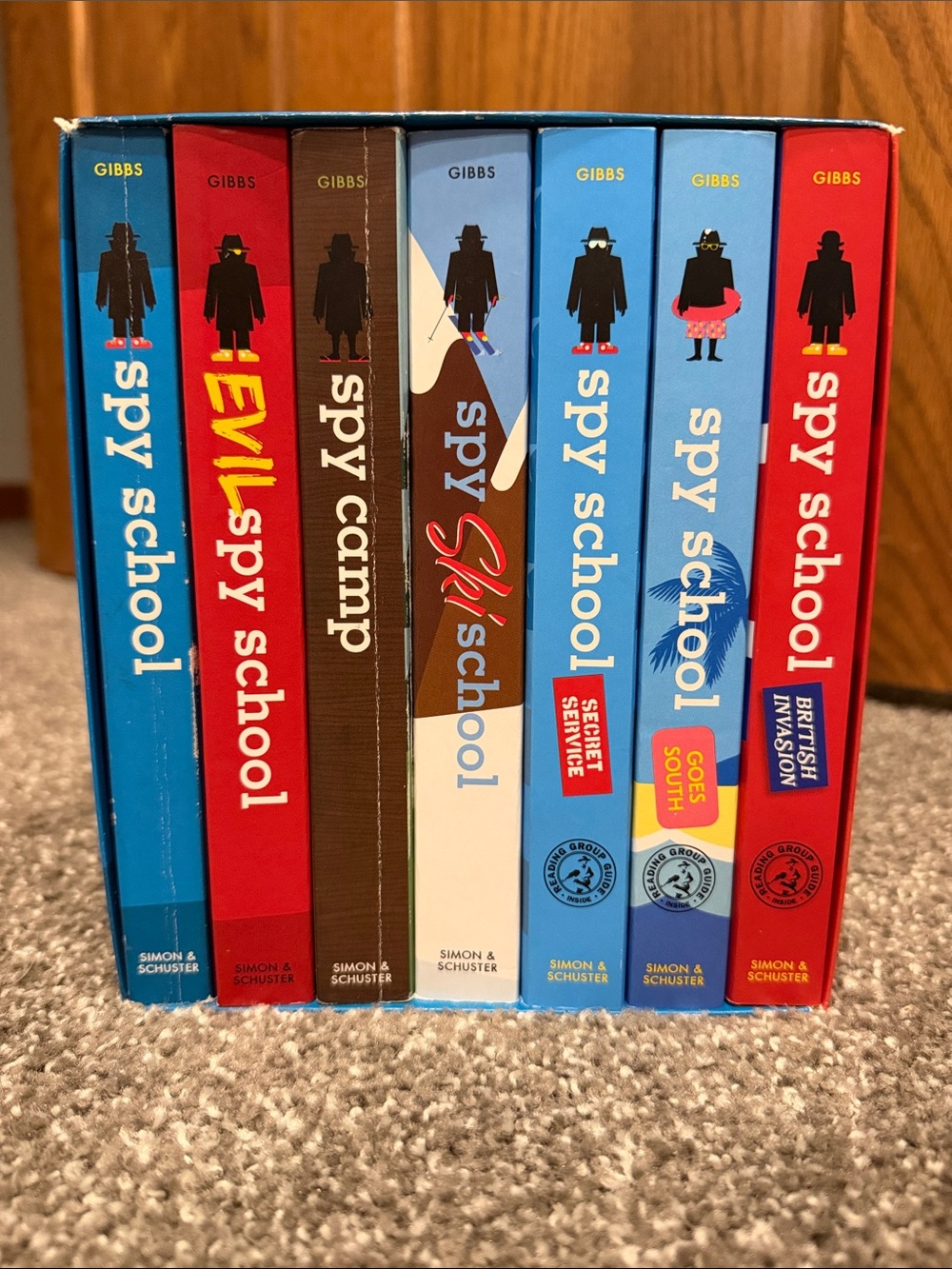7 Books - Scholastic Spy School Box Set